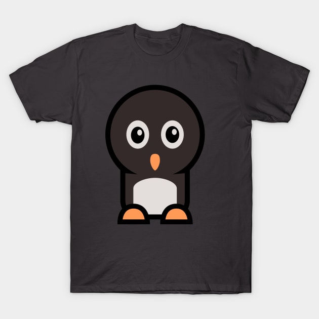 Baby Penguin T-Shirt by mrninja13